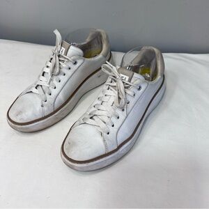 Cole Haan white GrandPrø Topspin sneakers. Size 8
